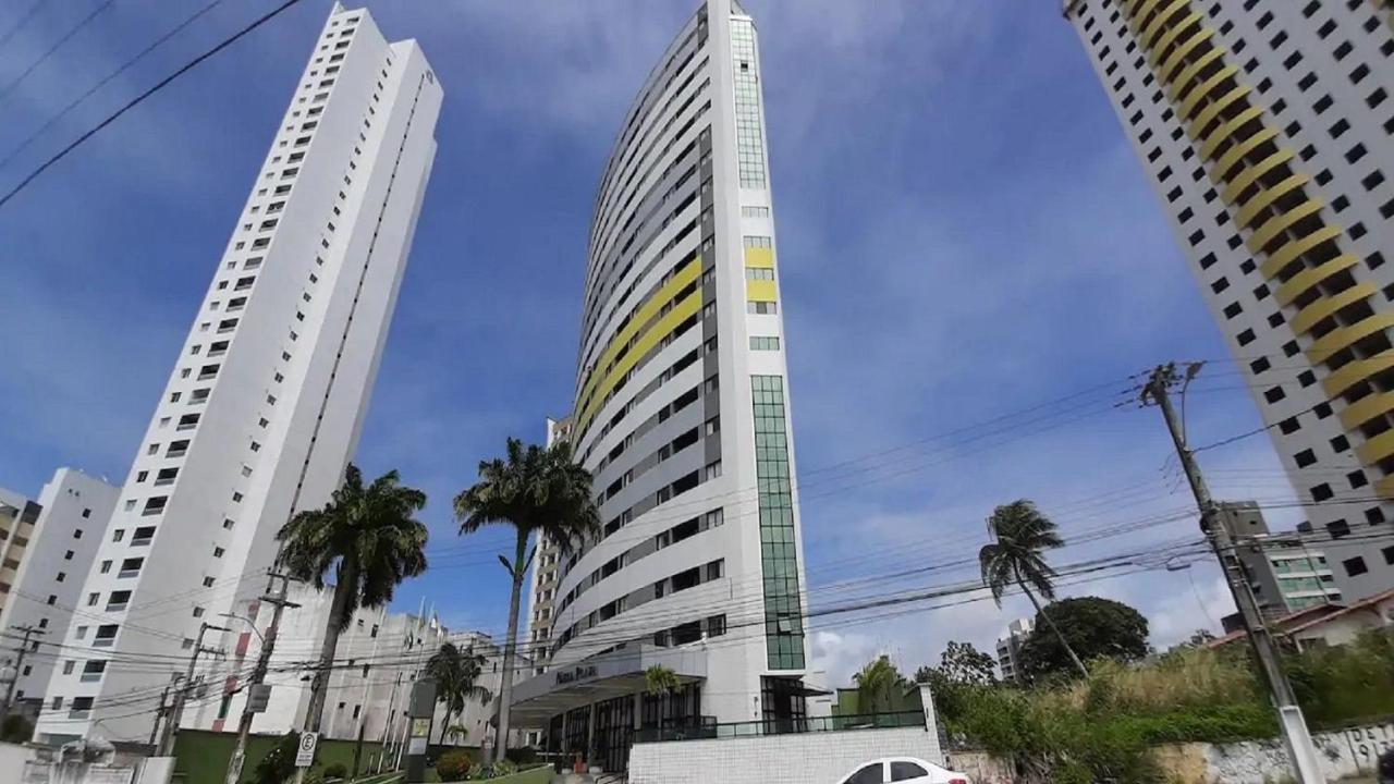 Natal Plaza 1608 Praia - Nbi - Praia Ponta Negra - Vista X Mar公寓 外观 照片